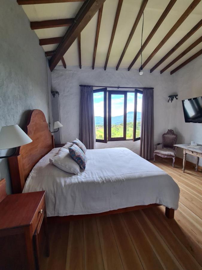 Casa Santamaria Hotel Campestre ヘリコ エクステリア 写真