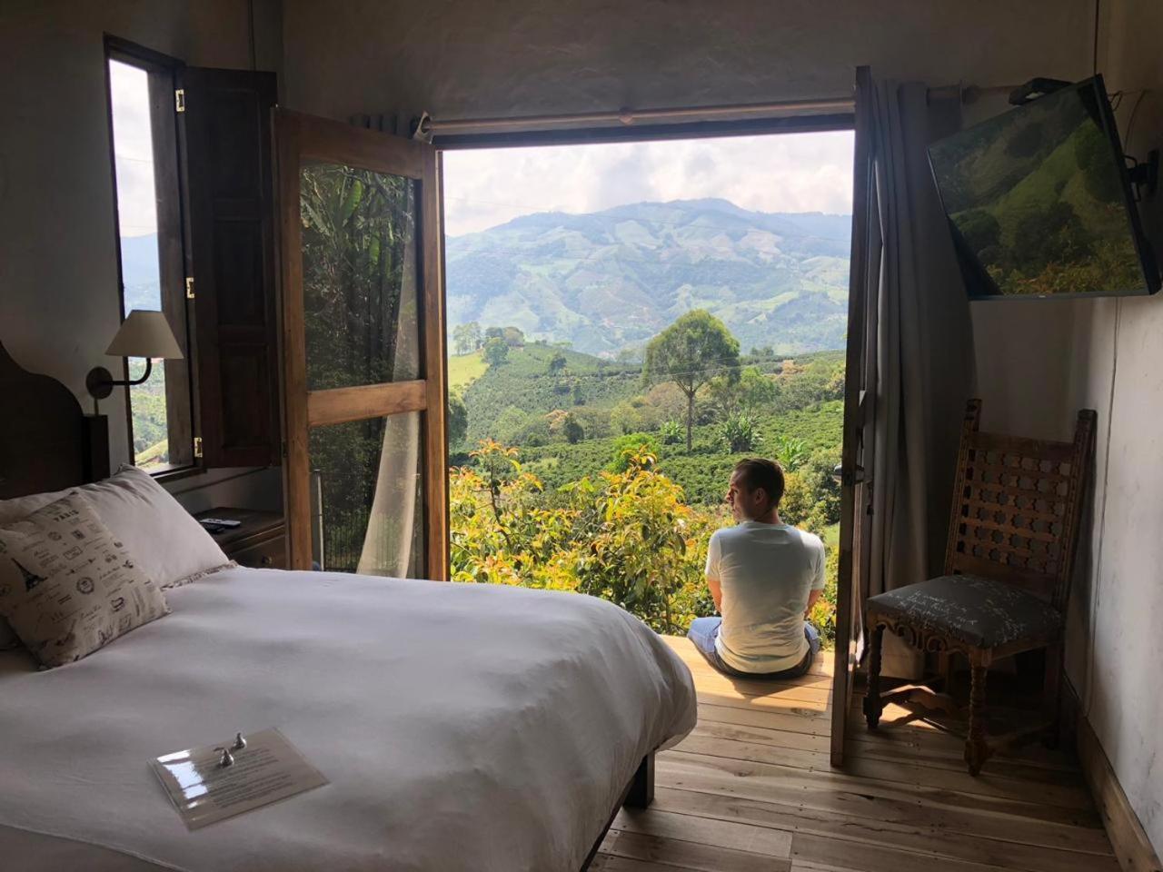 Casa Santamaria Hotel Campestre ヘリコ エクステリア 写真
